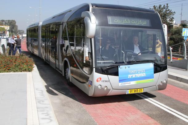 תתחיל לפעול בחודש אוגוסט השנה. המטרונית בנסיעת הרצה